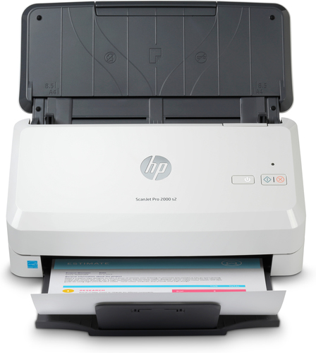 HP Scanjet Pro 2000 s2 Sheet-feed - Scanner documenti - Duplex - 216 x 3100 mm - 600 dpi x 600 dpi - fino a 35 ppm (mono) - ADF (Alimentatore automatico documenti) (50 fogli) - fino a 3500 scansioni al giorno - USB 3.0